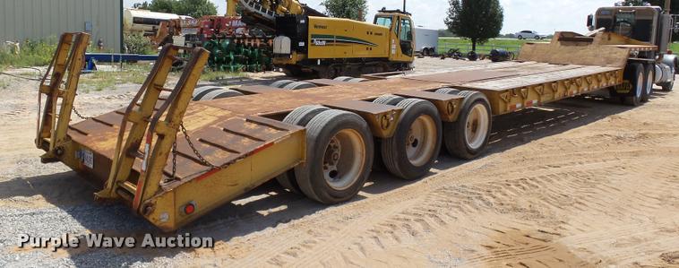 image for item L3235 2010 Atoka EL503 lowboy equipment trailer