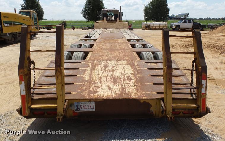 image for item L3235 2010 Atoka EL503 lowboy equipment trailer