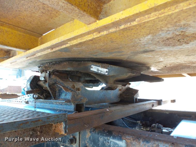 image for item L3235 2010 Atoka EL503 lowboy equipment trailer