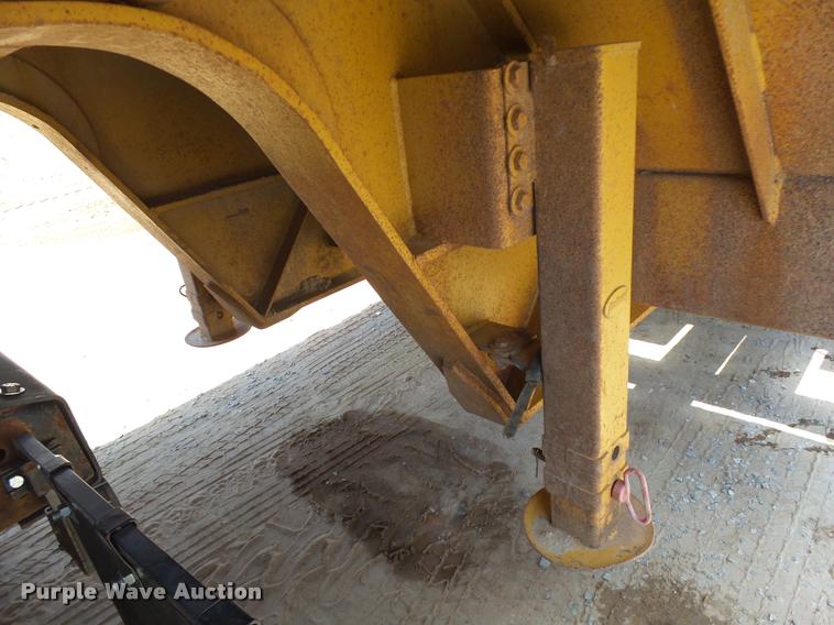 image for item L3235 2010 Atoka EL503 lowboy equipment trailer