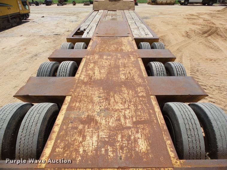 image for item L3235 2010 Atoka EL503 lowboy equipment trailer