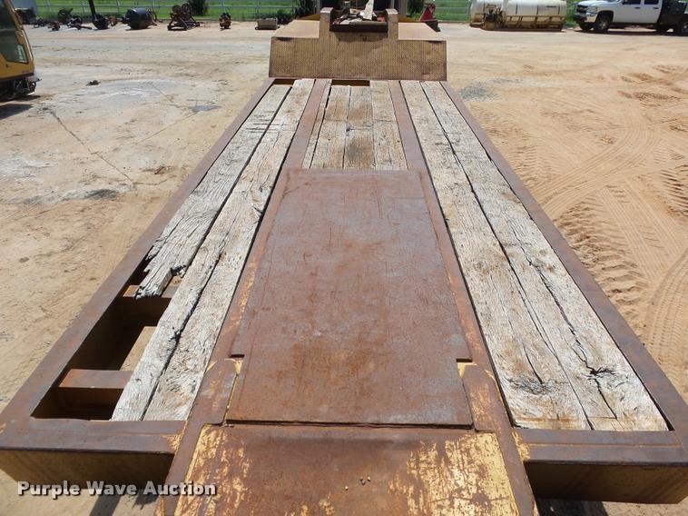 image for item L3235 2010 Atoka EL503 lowboy equipment trailer