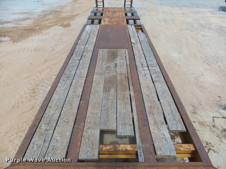 image for item L3235 2010 Atoka EL503 lowboy equipment trailer