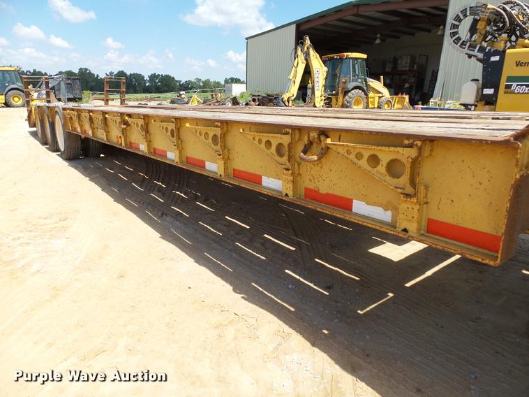 image for item L3235 2010 Atoka EL503 lowboy equipment trailer