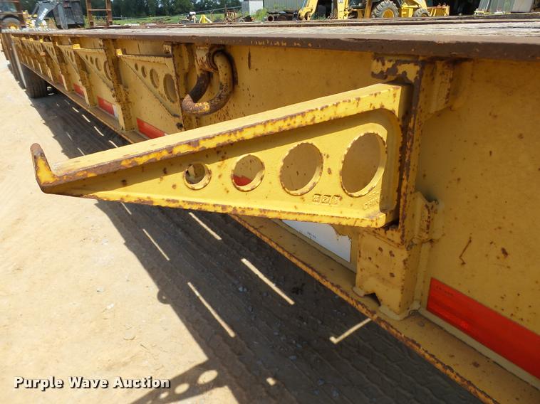 image for item L3235 2010 Atoka EL503 lowboy equipment trailer