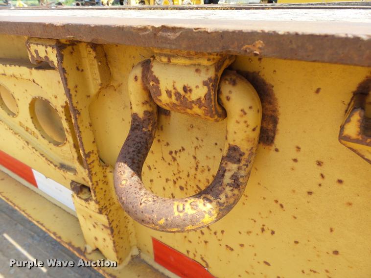 image for item L3235 2010 Atoka EL503 lowboy equipment trailer