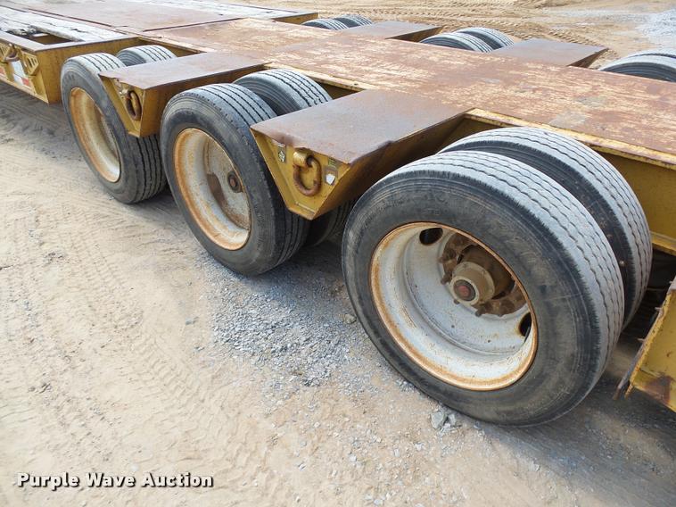 image for item L3235 2010 Atoka EL503 lowboy equipment trailer