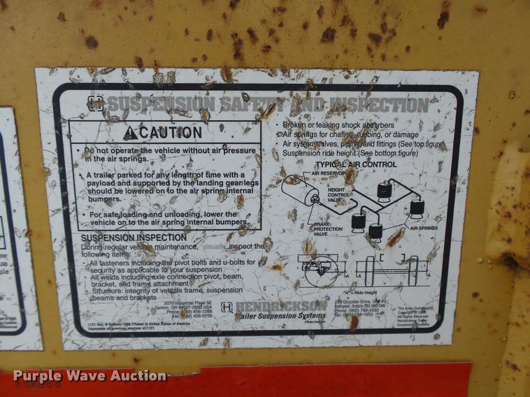 image for item L3235 2010 Atoka EL503 lowboy equipment trailer