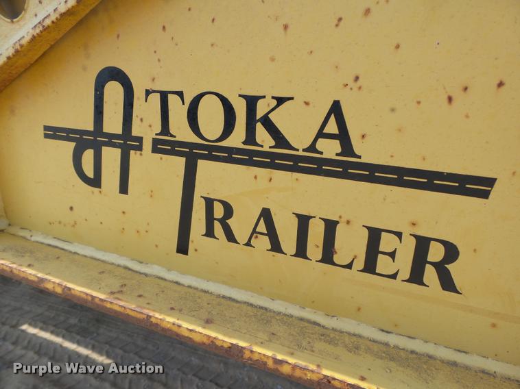 image for item L3235 2010 Atoka EL503 lowboy equipment trailer