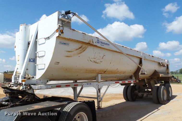 image for item L3236 2005 Clement Rockstar end dump trailer