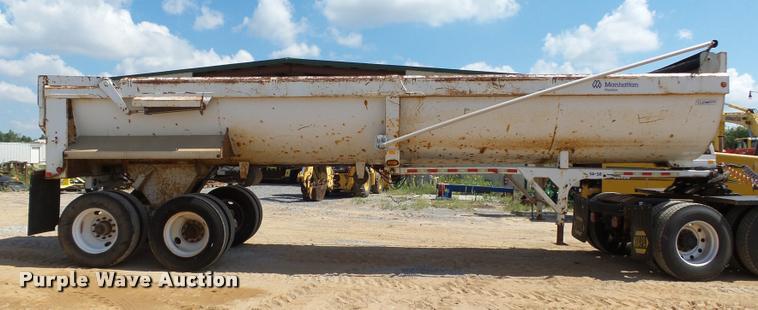 image for item L3236 2005 Clement Rockstar end dump trailer