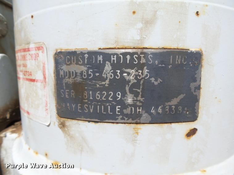 image for item L3236 2005 Clement Rockstar end dump trailer