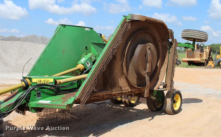image for item L3238 John Deere CX15 batwing rotary mower