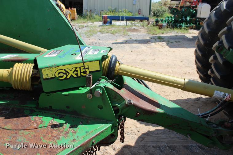 image for item L3238 John Deere CX15 batwing rotary mower