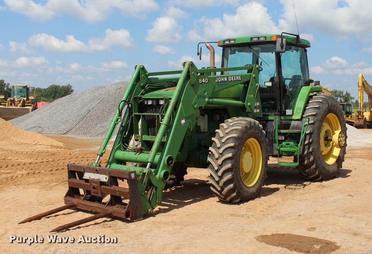 image for item L3239 1995 John Deere 8100 MFWD tractor