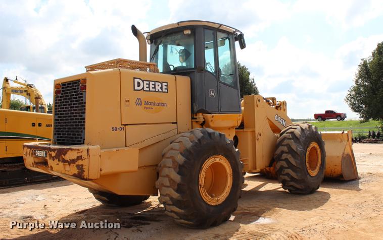 image for item L3240 2002 John Deere 644H wheel loader