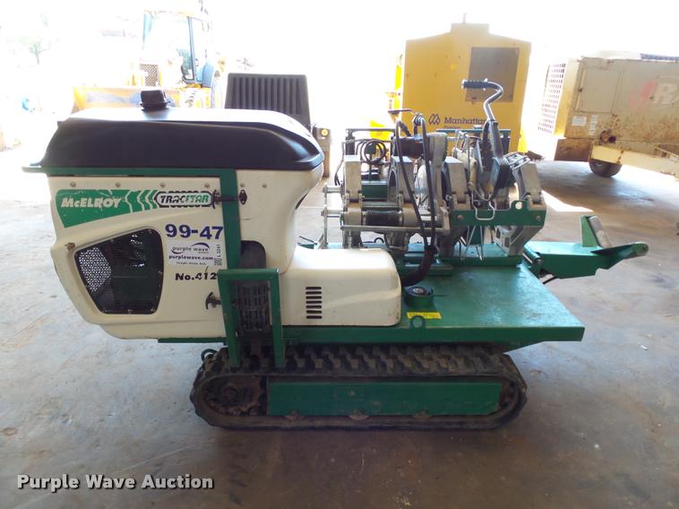 image for item L3241 Mcelroy TracStar 412 pipe fusion machine