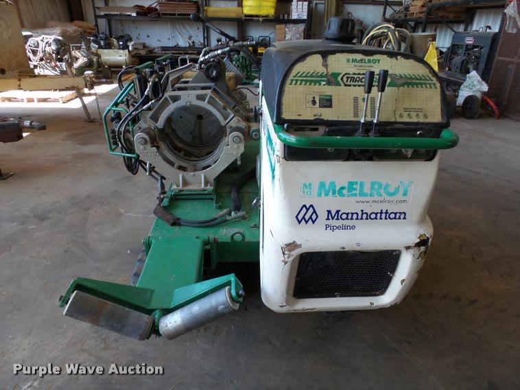 image for item L3241 Mcelroy TracStar 412 pipe fusion machine