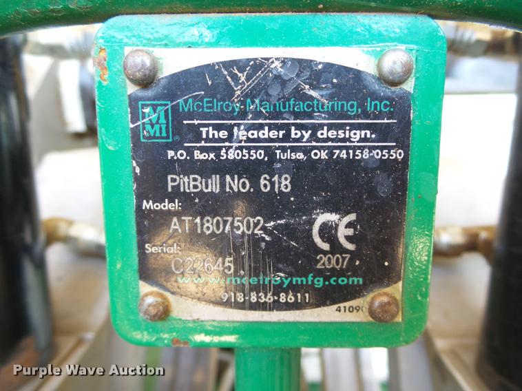 image for item L3241 Mcelroy TracStar 412 pipe fusion machine