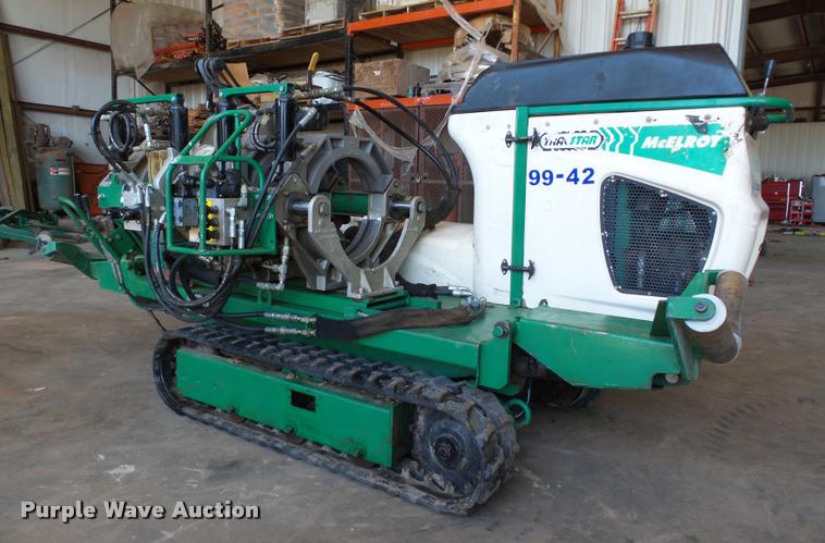 image for item L3242 Mcelroy TracStar 412 pipe fusion machine