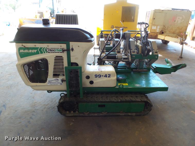 image for item L3242 Mcelroy TracStar 412 pipe fusion machine