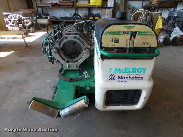 image for item L3242 Mcelroy TracStar 412 pipe fusion machine