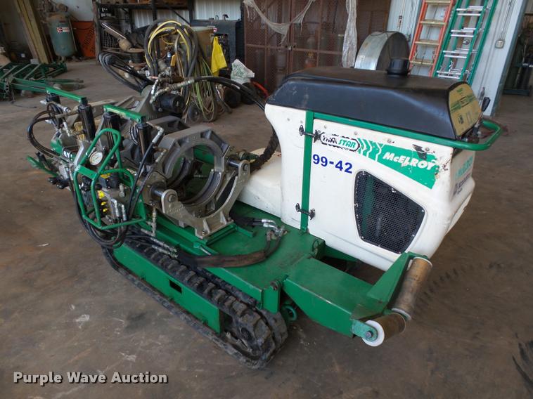 image for item L3242 Mcelroy TracStar 412 pipe fusion machine