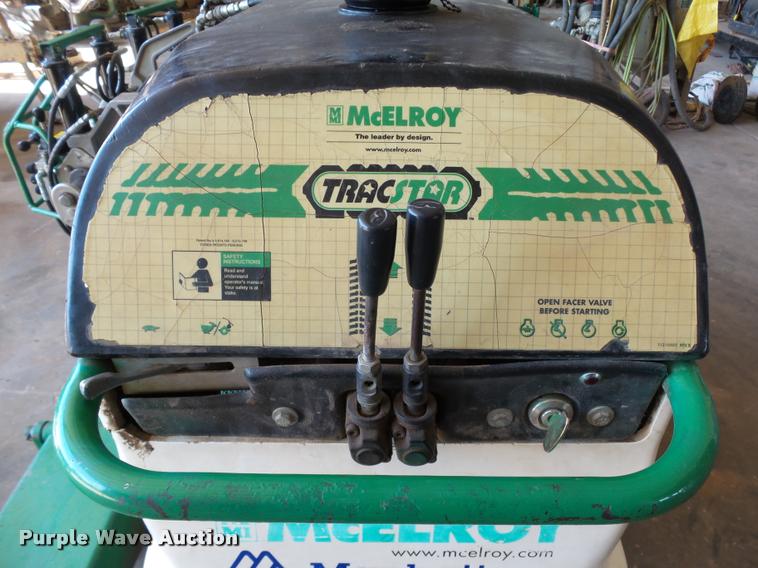 image for item L3242 Mcelroy TracStar 412 pipe fusion machine