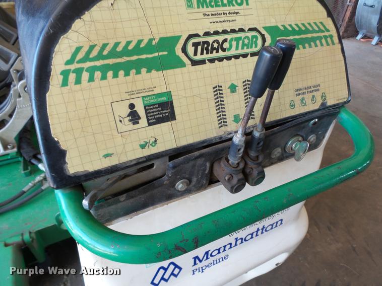 image for item L3242 Mcelroy TracStar 412 pipe fusion machine