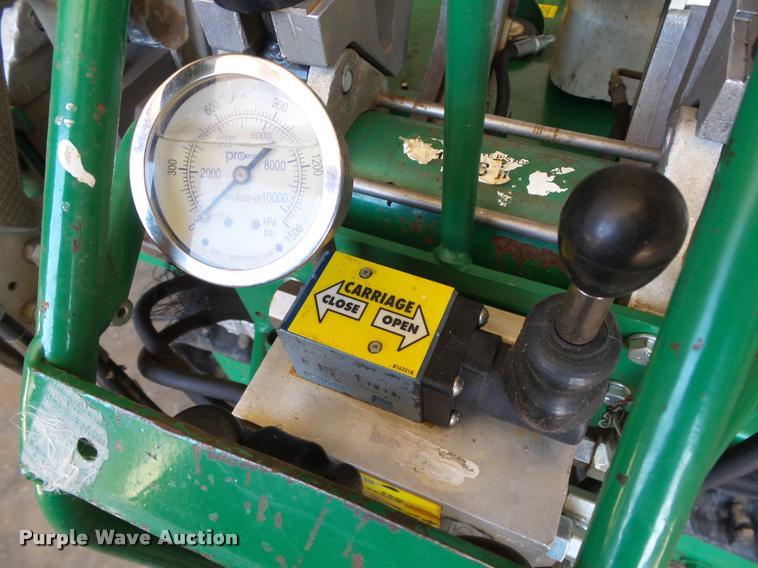 image for item L3242 Mcelroy TracStar 412 pipe fusion machine