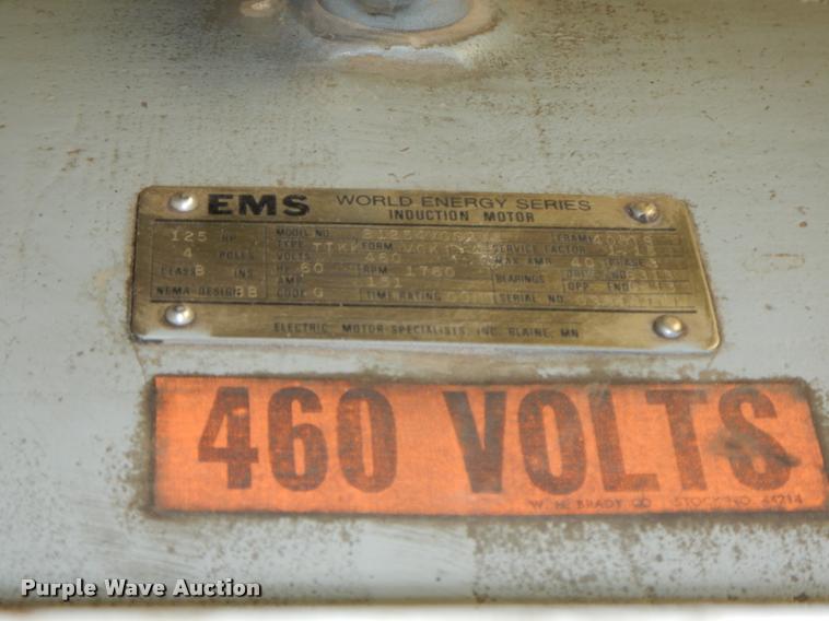 image for item BY9914 MTS Systems 506.81 hydraulic power supply