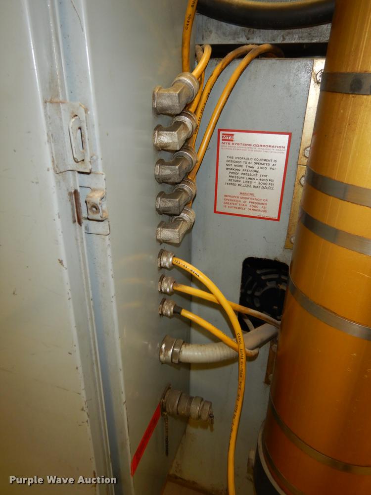 image for item BY9914 MTS Systems 506.81 hydraulic power supply