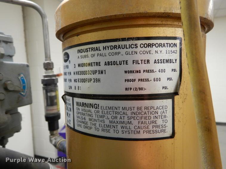 image for item BY9914 MTS Systems 506.81 hydraulic power supply