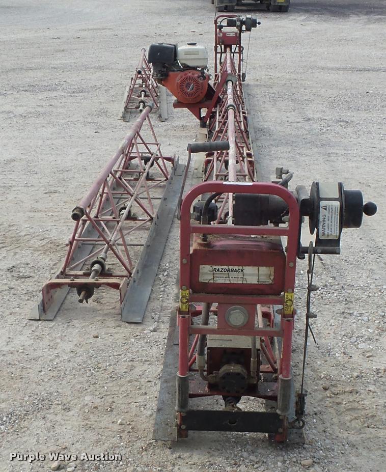 image for item CC9603 Allen Engineering Razorback 12ED power screed