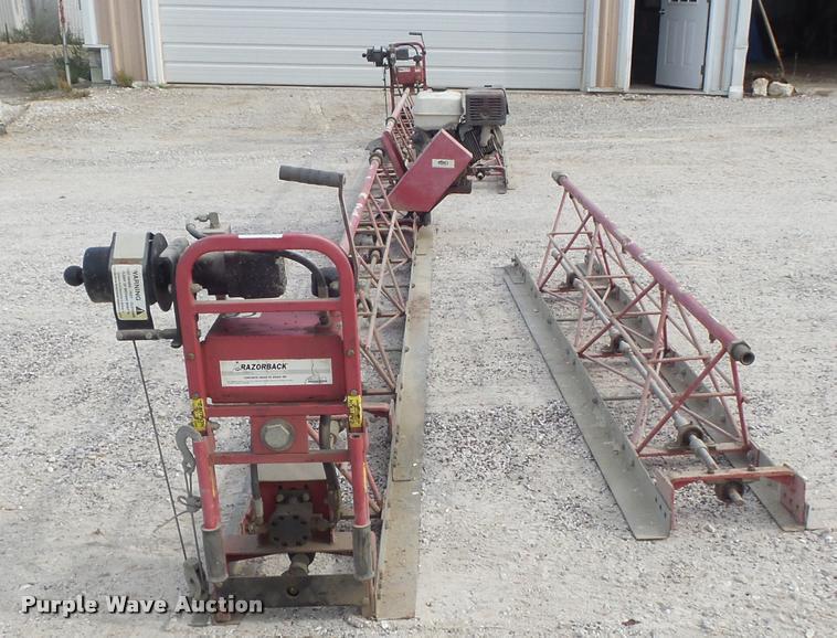 image for item CC9603 Allen Engineering Razorback 12ED power screed