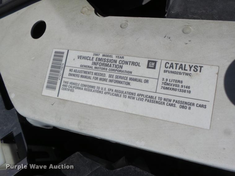 image for item DB1423 2007 Chevrolet Impala Police