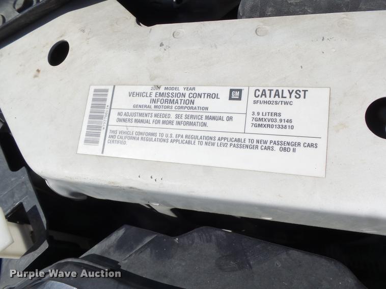 image for item DB1424 2007 Chevrolet Impala Police