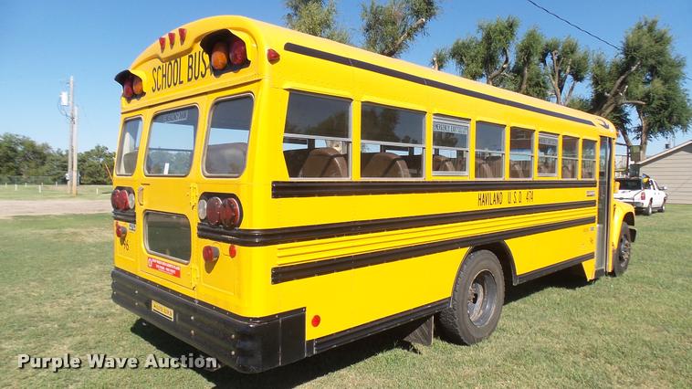 image for item DB3494 1996 Ford B800 Blue Bird school bus