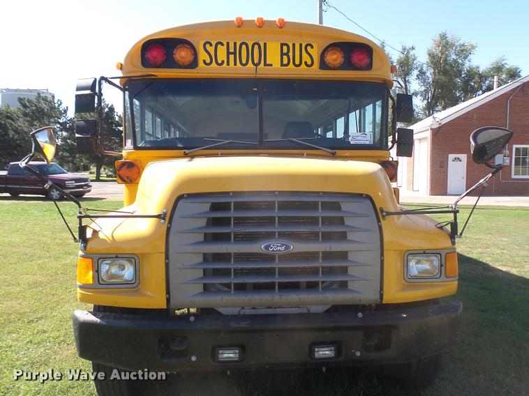 image for item DB3494 1996 Ford B800 Blue Bird school bus