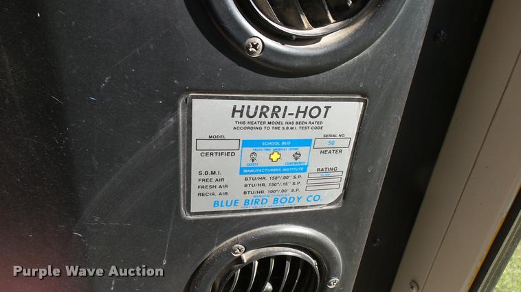 image for item DB3494 1996 Ford B800 Blue Bird school bus