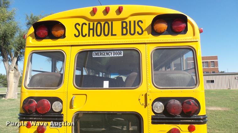image for item DB3494 1996 Ford B800 Blue Bird school bus