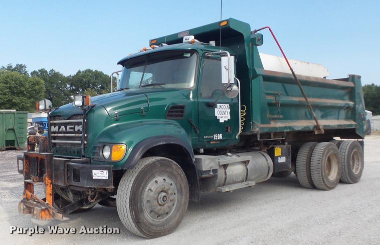 image for item DB6443 2004 Mack CV713 dump truck