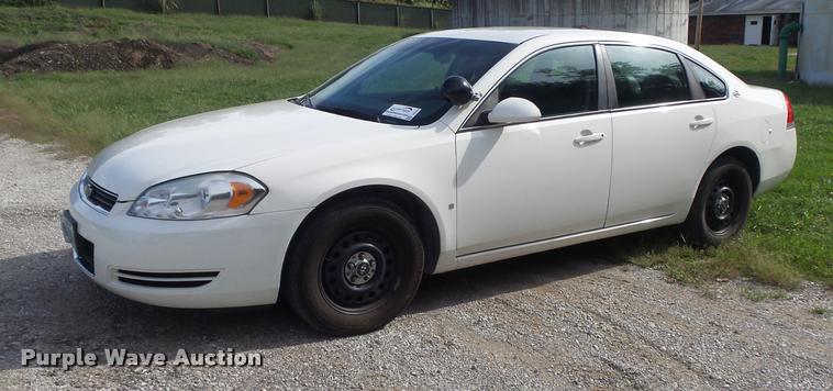 image for item DB6455 2008 Chevrolet Impala Police