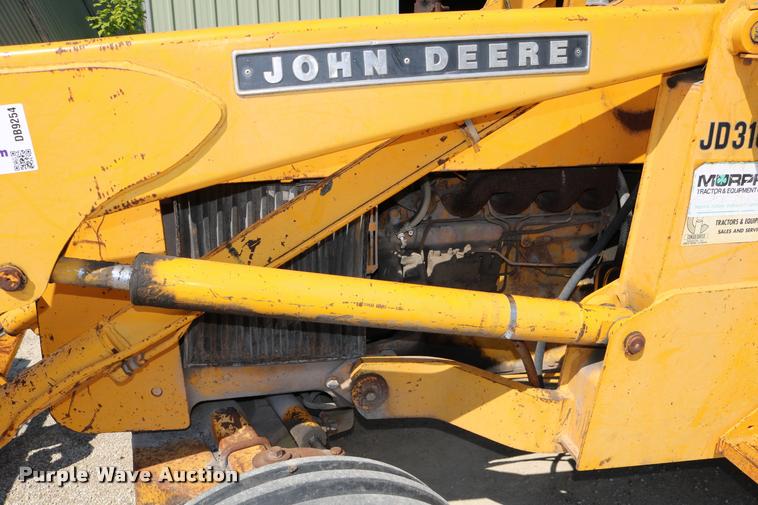 image for item DB9254 1978 John Deere 310AD backhoe