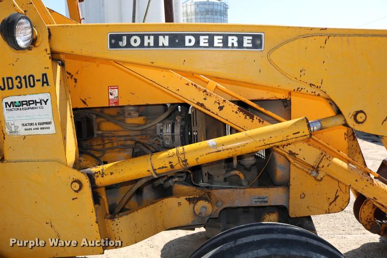 image for item DB9254 1978 John Deere 310AD backhoe