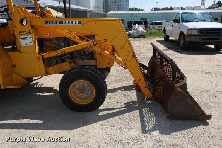 image for item DB9254 1978 John Deere 310AD backhoe