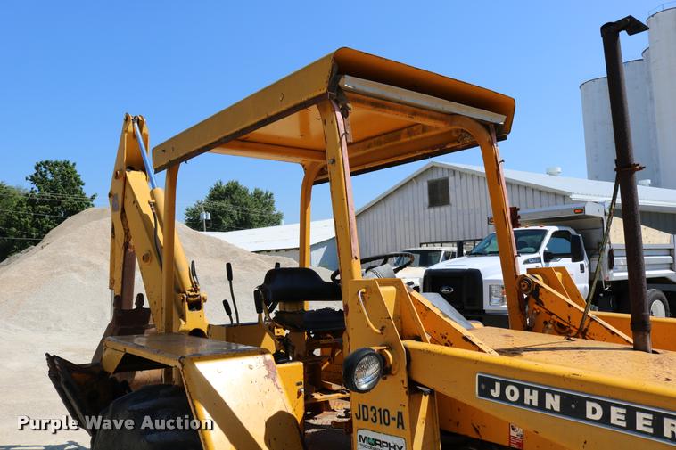 image for item DB9254 1978 John Deere 310AD backhoe
