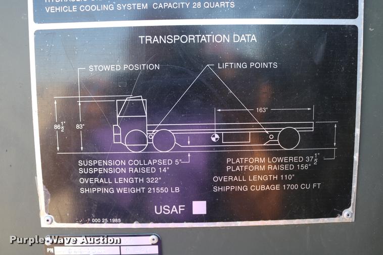 image for item DB9322 Emerson Military K aircraft cargo loader