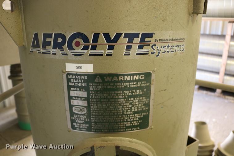 image for item DB9386 Sandblast booth and system