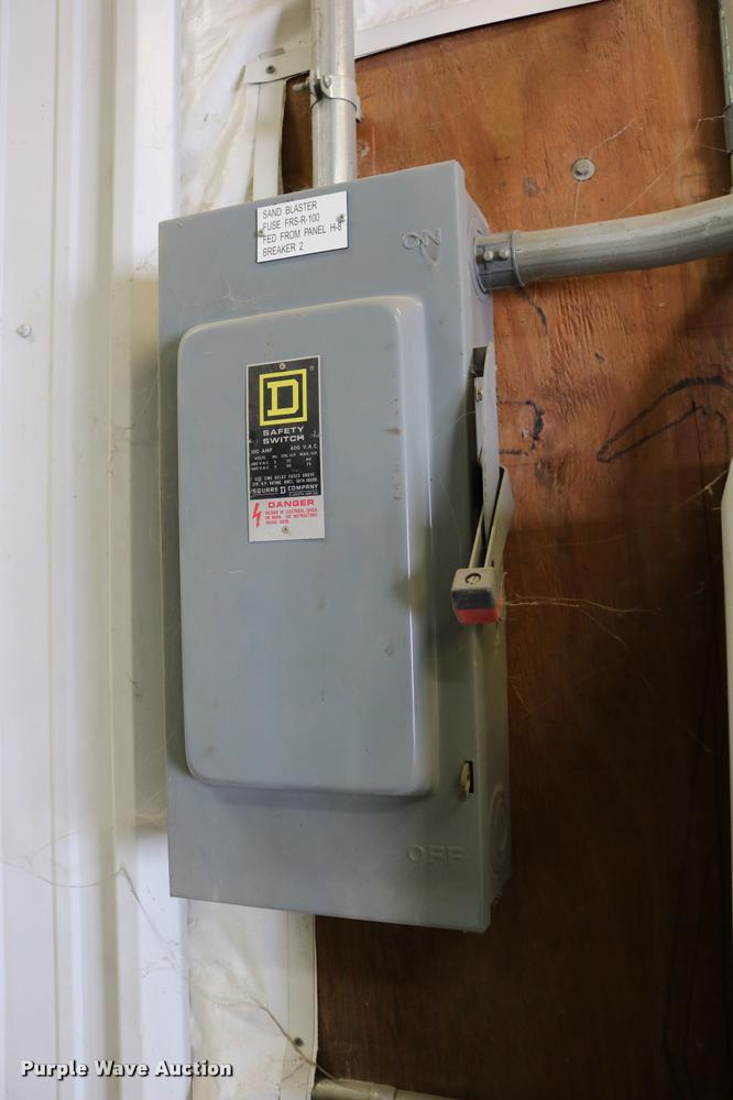 image for item DB9386 Sandblast booth and system